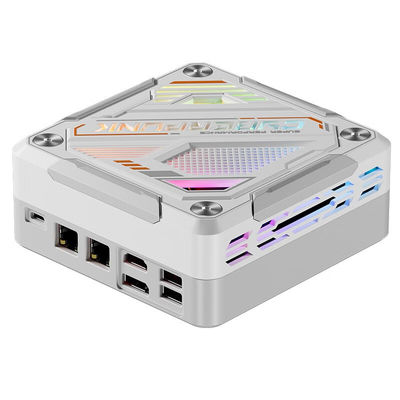 Dual 2.5G Ethernet AMD Gaming Computer mit M2 SSD und WiFi unterstützt 4K HD Display