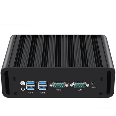 Intel N100 Fanless Industrial PC mit DDR4 16 GB RAM unterstützt Dual-Screen-Display