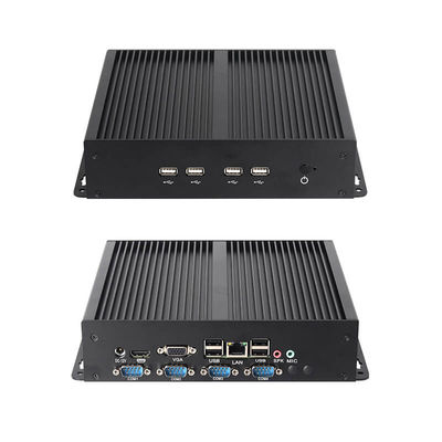 Minicomputer ohne Lüfter mit Intel Core i5-3317U DDR3L 8GB RAM und 4COM