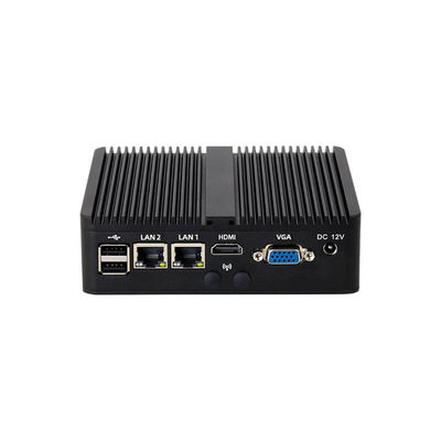 Fanloser Mini-Industrial PC mit DDR4 16 GB RAM unterstützt Windows 11 Linux