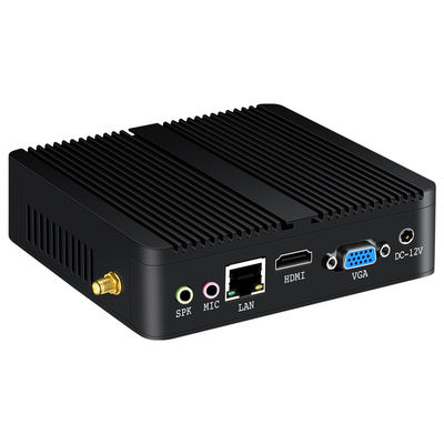 Einzelner Ethernet-Lüfterloser Mini-PC 6USB-Schnittstellen Protable Computer für das Home Office