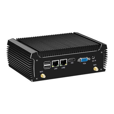 Intel Core i3 8130U Mini-PC 16 GB mit 6 USB 1 HD lüfterloser Industrie-PC